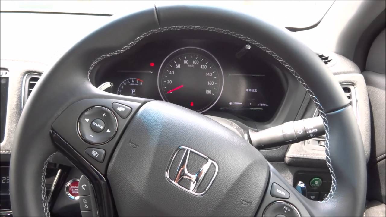 Honda ヴェゼル Vezel Rs Honda Sensing 16試乗車撮影 Youtube