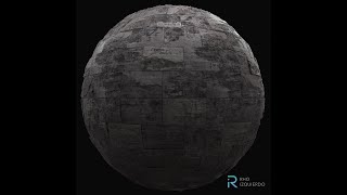 Material Timelapse | Flat Stone Wall - Substance Designer