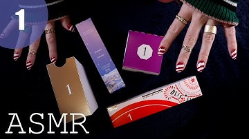 ASMR Advent Calendar 2023 Day 1 (🎧 soft spoken, tapping, scratching)