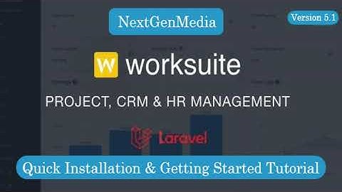 Nextgenmedia WORKSUITE Saas HR, CRM and Project Management Quick Installation Tutorial
