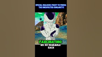 Special Dialogue: Frost And Frieza Super – The Unexpected Similarity! #sparkingzero #crashout