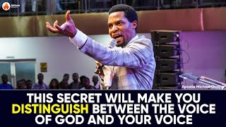 THIS SECRET WILL HELP YOU DISCERN THE VOICE OF GOD | APOSTLE MICHAEL OROKPO