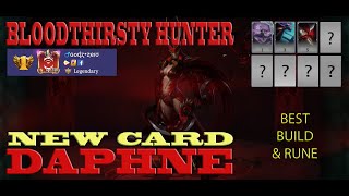 DAPHNE Best Build - NEW CARD | DAPHNE Best Build & Runes | DAPHNE Legend Of Ace
