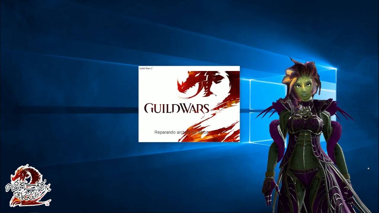 Guild Wars 2: Comando -repair - Reparando Archivo de Datos - YouTube