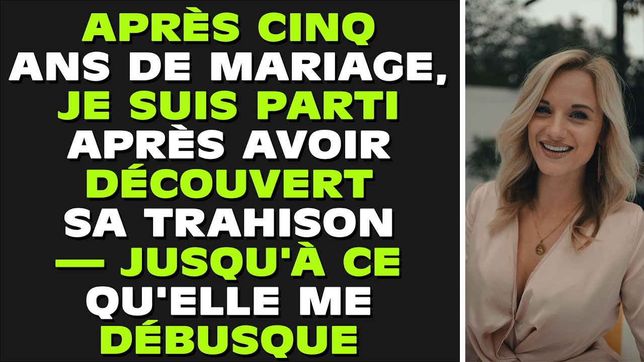 Après cinq ans de mariage,j'ai disparu après son infidélité–mais elle est revenue dans ma vie et moi