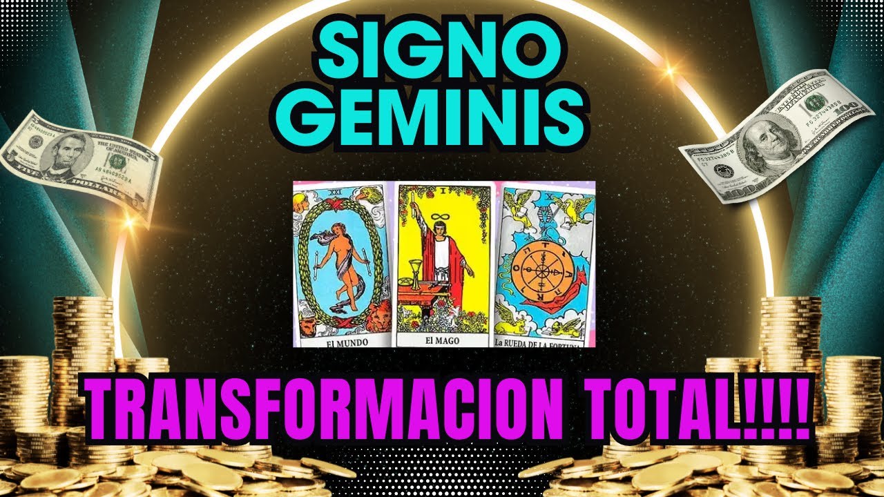 SIGNO GEMINIS TAROT ♊NUEVAS PUERTAS DE EXITO Y RIQUEZA SE ABREN PARA TI ...