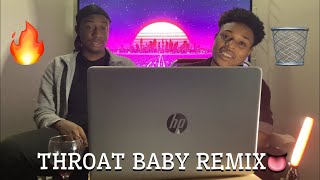 BRS Kash- THROAT BABY REMIX ft @citygirls and @dababy | Reaction