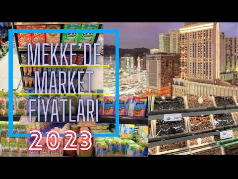 Mekke’de 2023 Market Fiyatları. 1 RİYAL 6 TÜRK LİRASI!