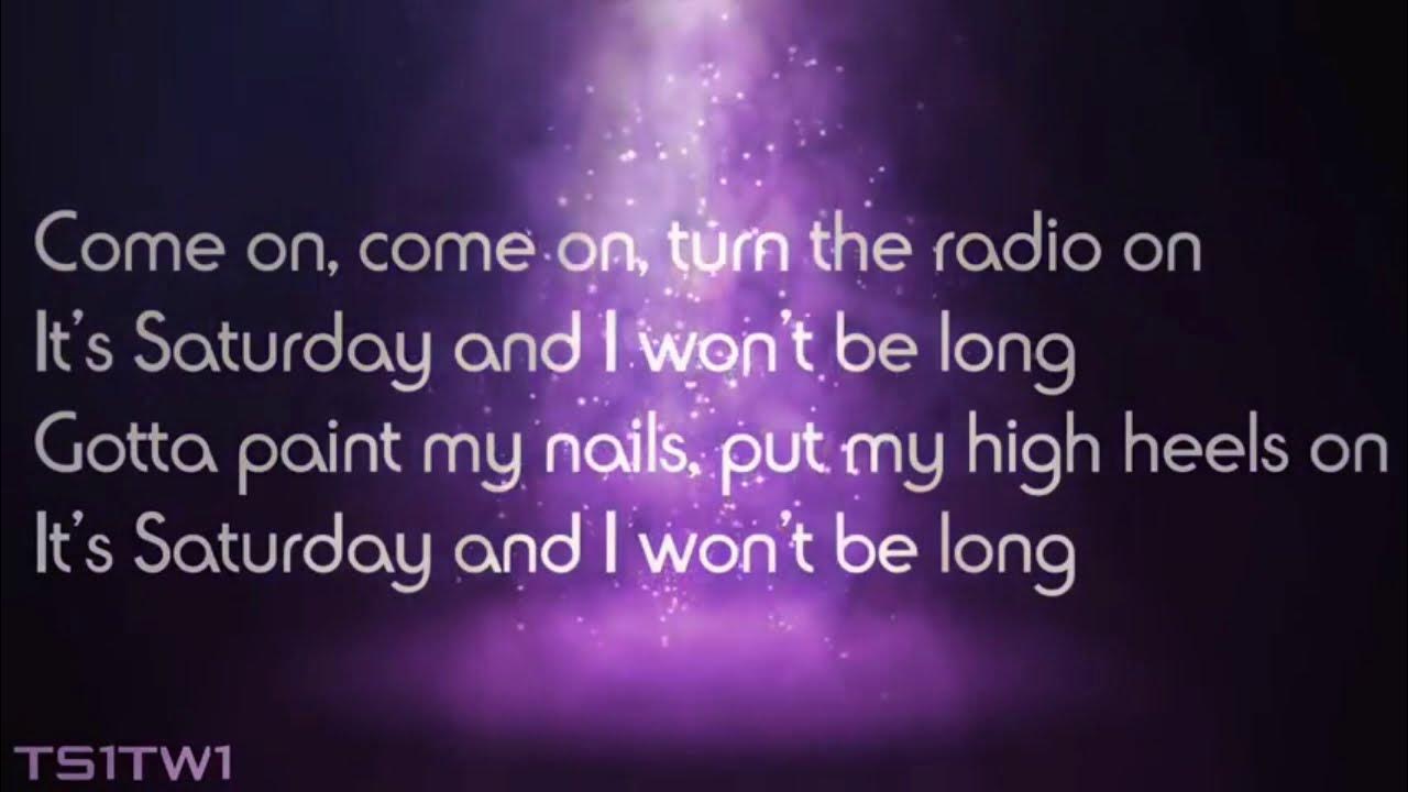 Come Come On Turn The Radio On Come on,Come on turn radio on Cheap thrills By Sia - YouTube