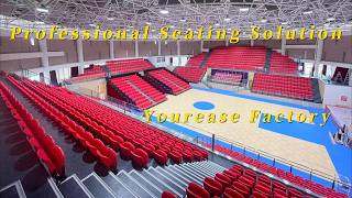 Padded Folding Stadium Bleachers | Fixed & Retractable Telescopic Grandstand #stadiumseating