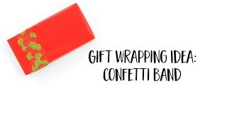 DIY Confetti Ribbon Tutorial | Christmas Gift Wrapping Idea (Short Version) by American Greetings 355 views 5 years ago 47 seconds