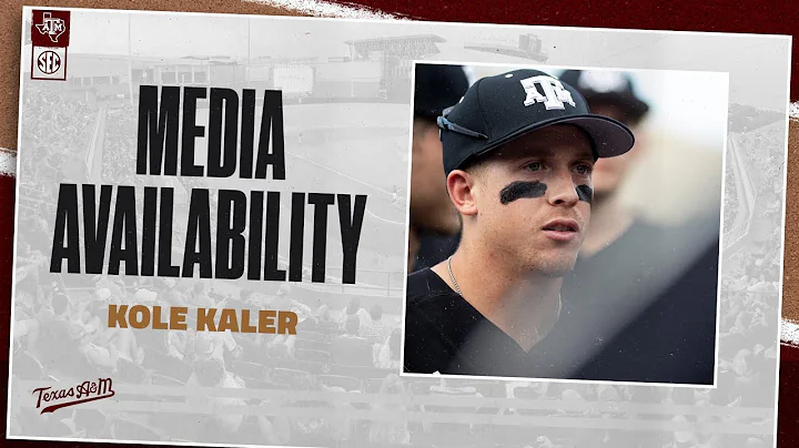 Media Availability: Kole Kaler