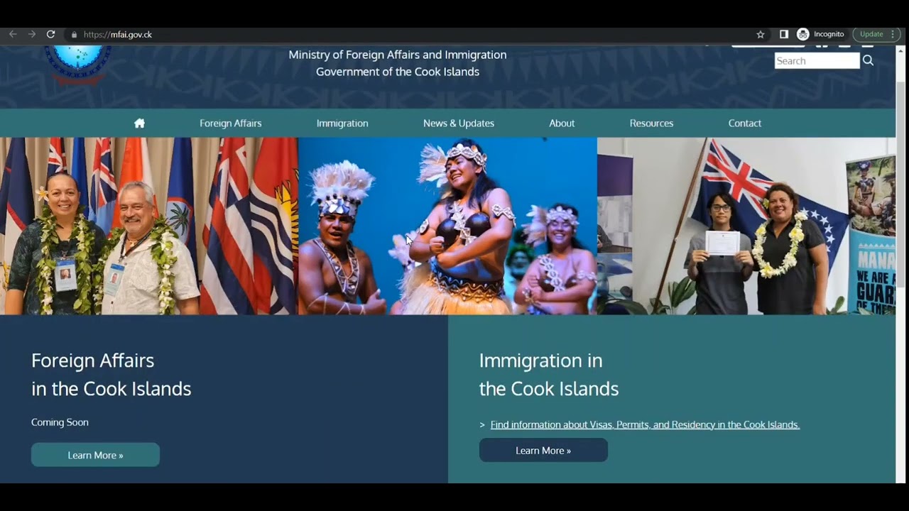 How To Travel To The Cook Islands Entry Requirements YouTube How To Travel To The Cook Islands Entry Requirements YouTube