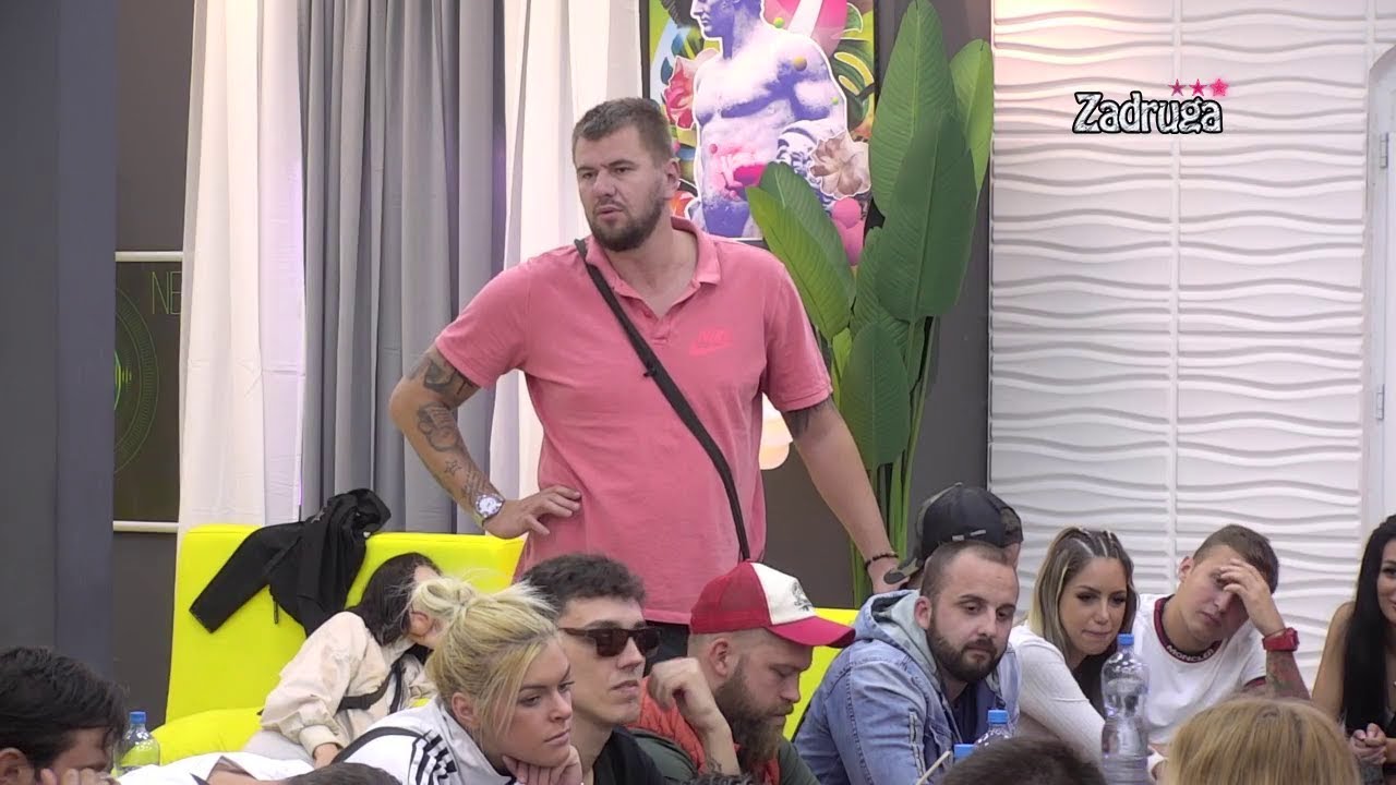 Zadruga 3 - Nominacije, 8.deo / Janjuš pozdravlja kumove i nominuje Milicu - 27.09.2019. hotmail