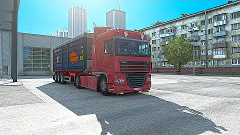 Euro Truck Simulator 2 | ETS2 1.43 | DAF XF 105 | Promods 2.60 | Warsaw (PL) to Orsha (BY)