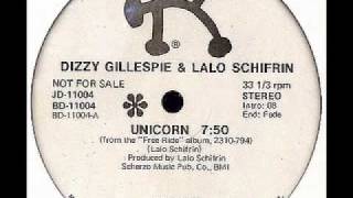 DIZZY GILLESPIE &amp; LALO SCHIFRIN - Unicorn (12&quot; 1977)