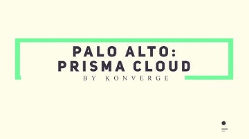 Palo Alto’s Prisma Cloud security by Konverge Technologies