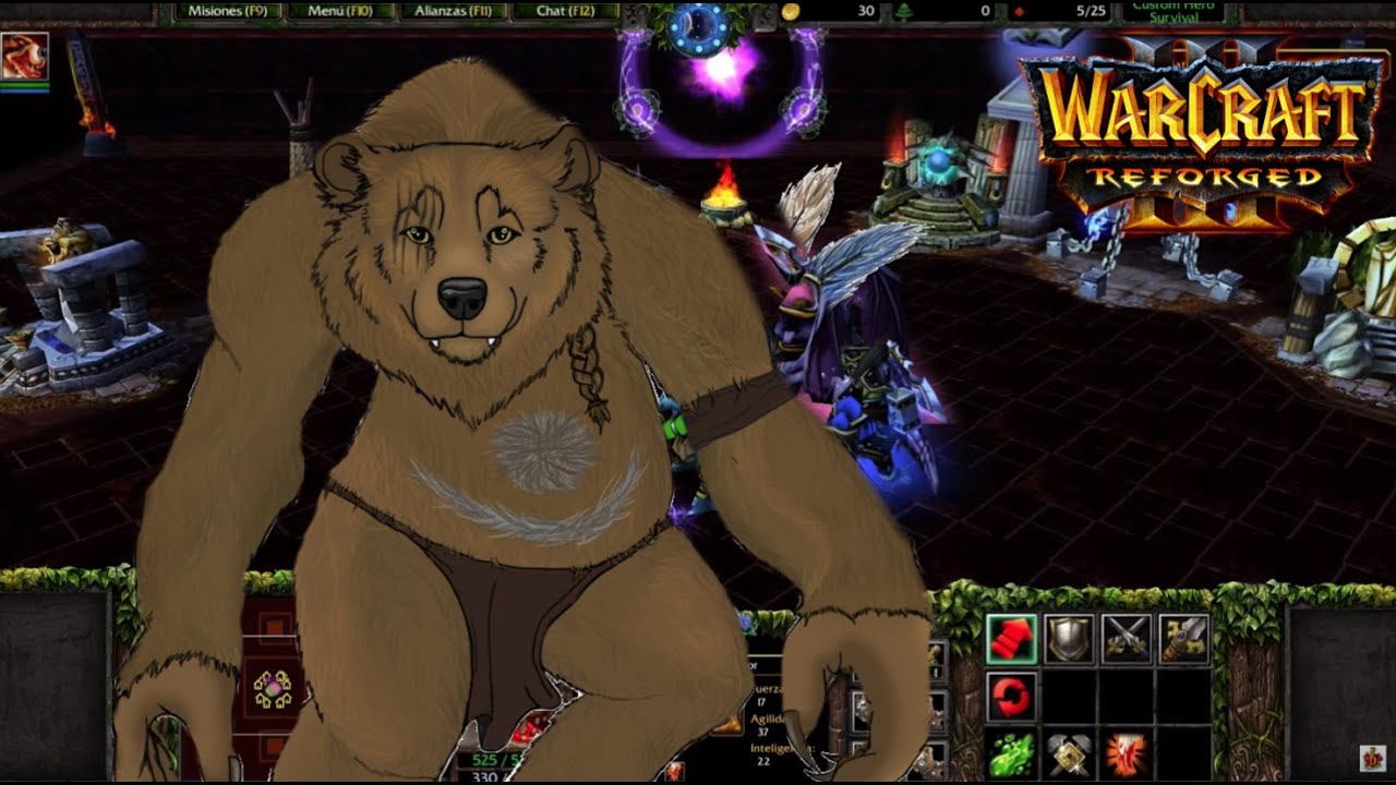 custom hero survival warcraft 3