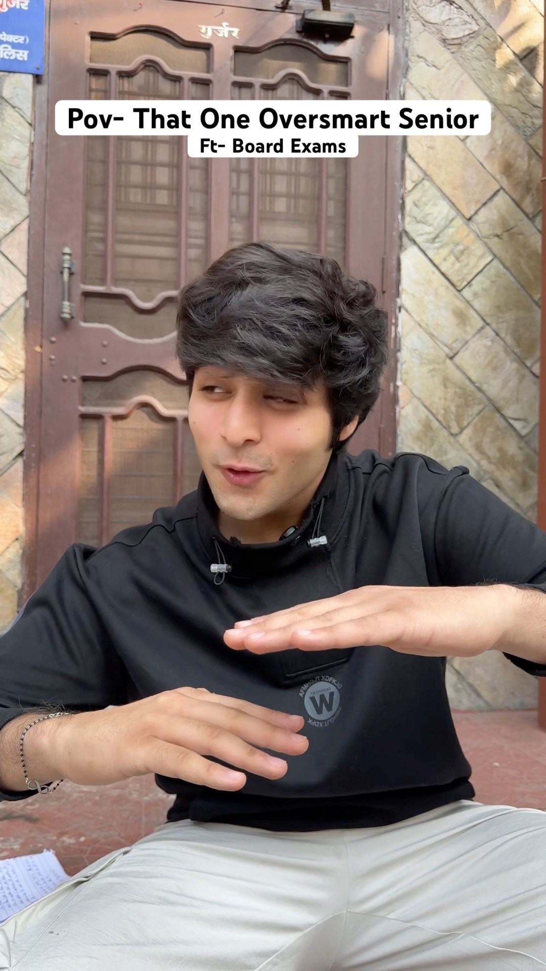 That one oversmart senior during board exams? | Raj Grover | #shorts #boardexams