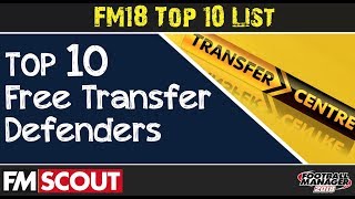 FM18 | Top 10 Free Transfer Defenders Using Genie Scout | Football Manager 2018 FM18 | Top 10 Free Transfer Defenders Using Genie Scout | Football Manager 2018
