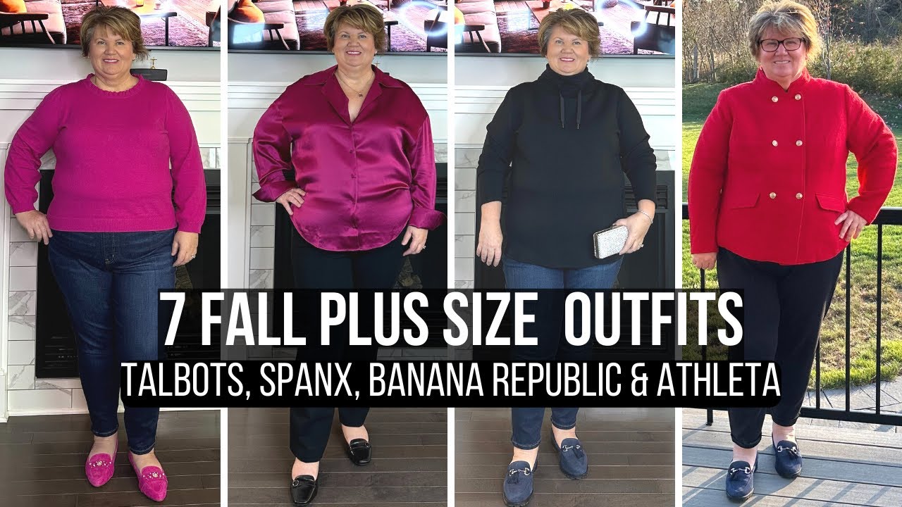 Stay Fashionable this Fall: 7 Plus Size Outfits for Women over 50