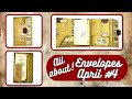 All about envelopes april 4 turn a large envelope into a vintage folio masterpiece with a journal