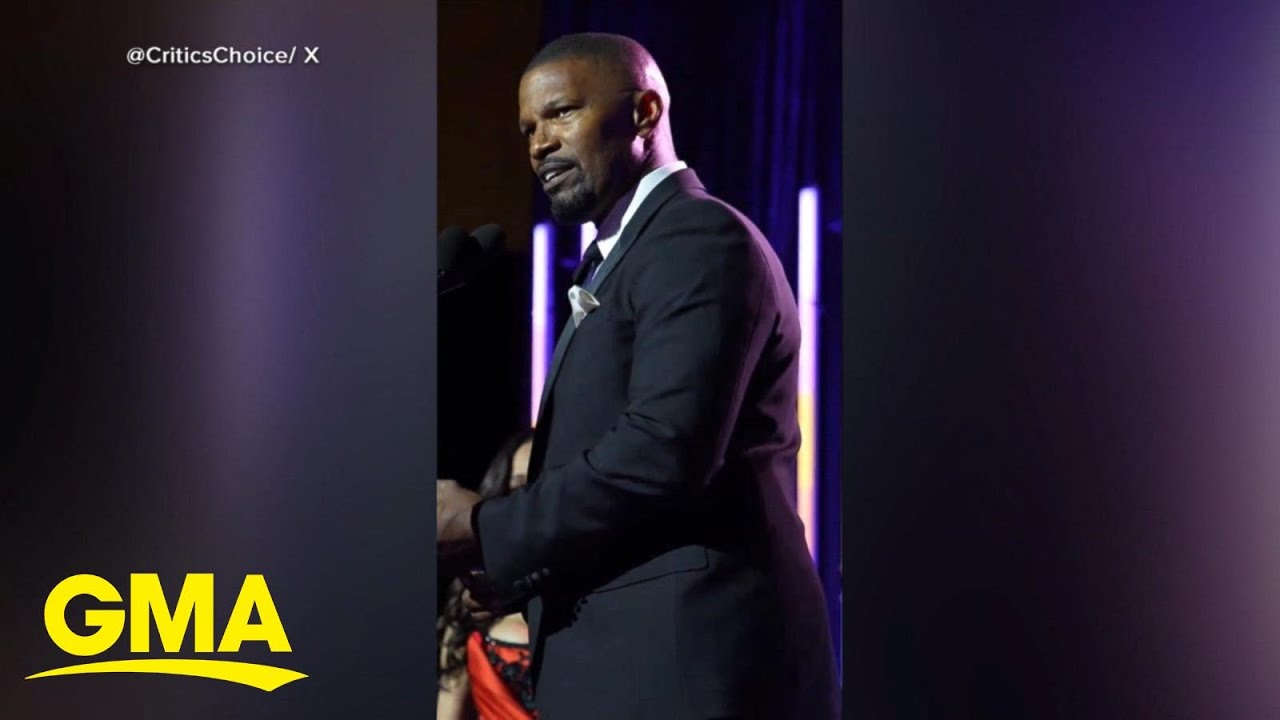 Jamie Foxx Gets Emotional in First Public Appearance Since ...