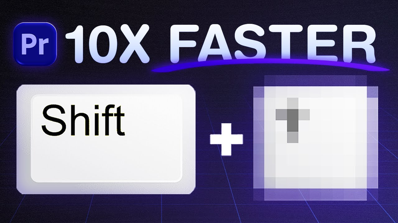 These Premiere Pro Shortcuts = Edit 10X Faster - YouTube