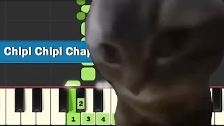 Chipi Chipi Chapa Chapa Dubi Dubi | Easy Piano Tutorial