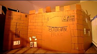 EPIC BOX FORT!!