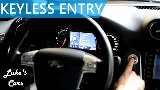 FORD Mondeo MK4 Keyless Entry And Start