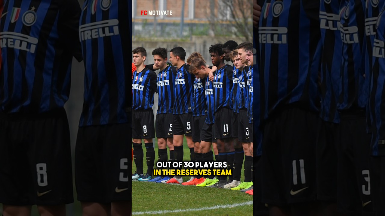 ⁣Odds Of Making It To Inter Milan 1st Team As An Academy player ⚽️🤯 #soccer #football #shorts