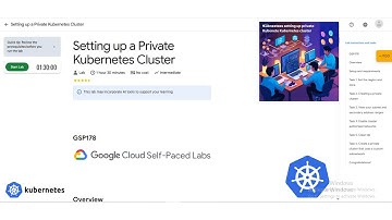 Setting up a Private Kubernetes Cluster || Complete Lab #GSP178