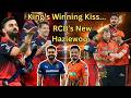 King Kohli Winning Kiss &amp; RCB Has New Hazelwood (Duffy) | RCB Win Opener Match - #RCBvsSRH #MIvsKKR