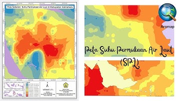 Pembuatan Peta SPL (Suhu Permukaan Air Laur) Menggunakan Arcgis 10.8