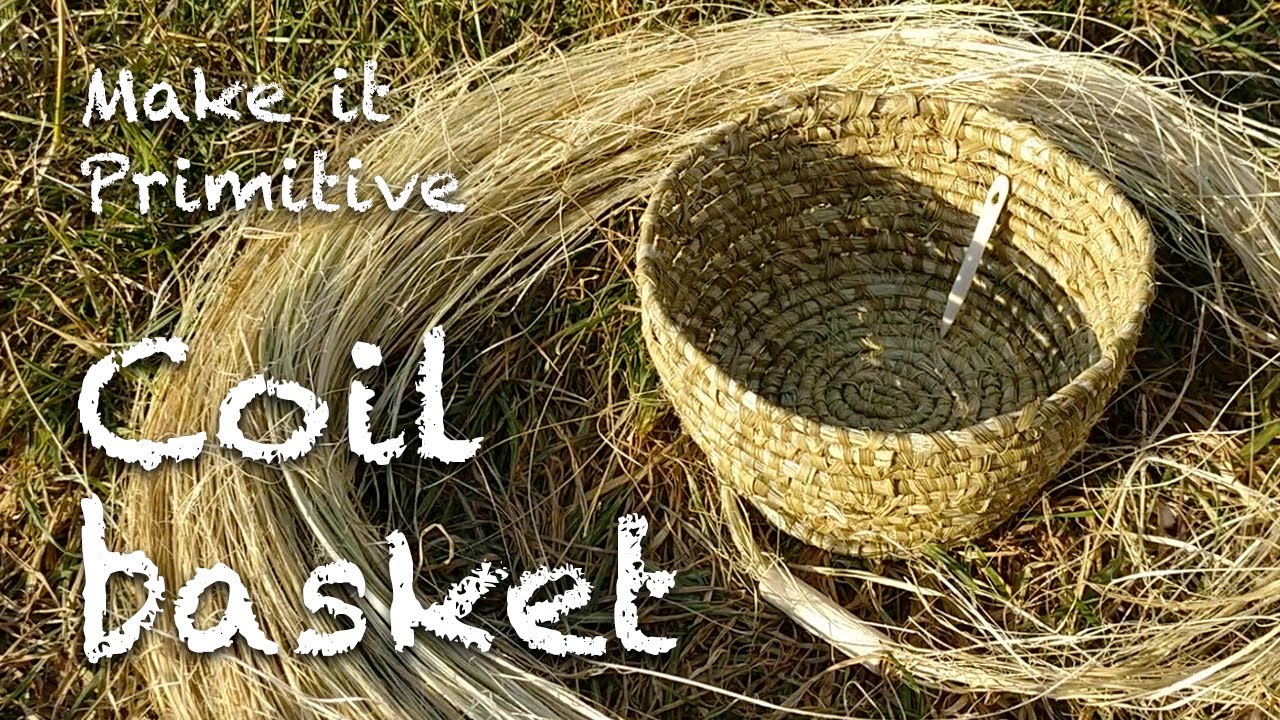 Primitive basketry 1: Burdock coil basket 🧺 