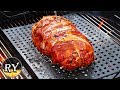 BBQ Meatloaf Smoked On The Weber Kettle