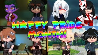 Me gustas tu || pride month special ||Greenflower + jadewolf + plasma + lostshipping ||ninjago gacha