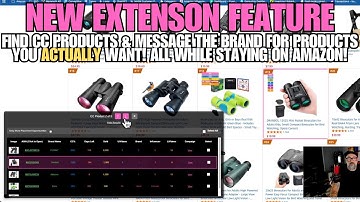 New Feature! Find Creator Connection Products AND Message the Brands from Amazon.com!!!