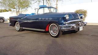 Factory Power Head Rests ! 1956 X Buick Century Convertible & Ride  My Car Story with Lou Costabile