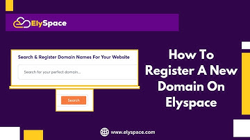 How to Register a New Domain on Elyspace