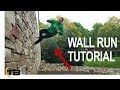 How to horizontal wall run  how to parkour tutorial  tapp brothers