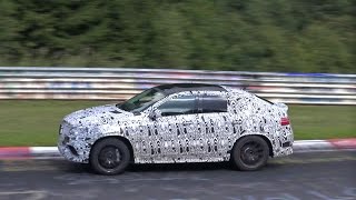 2015 Mercedes-Benz MLC 63 AMG spied testing on the Nurburgring!