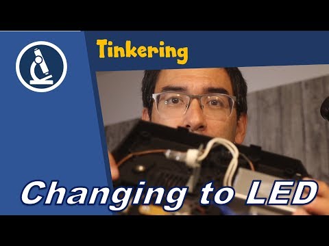 ? Changing a halogen microscope lamp to LED | Amateur Microscopy