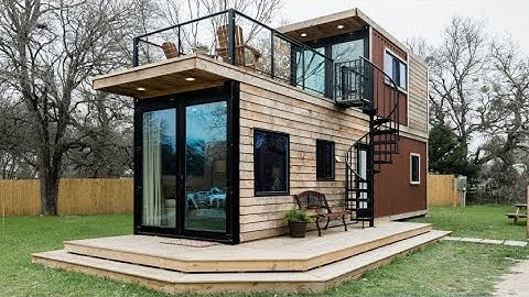The Helm   2 Story Container Home Close to Magnolia Market