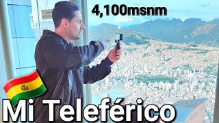 Mi Teleférico a 4100m La Paz El Alto Bolivia   El sistema de transporte de cable aéreo más extenso