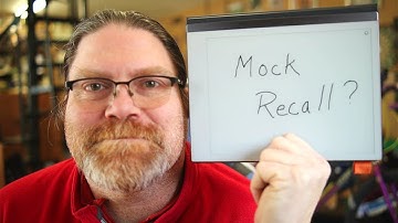 What is a mock recall?