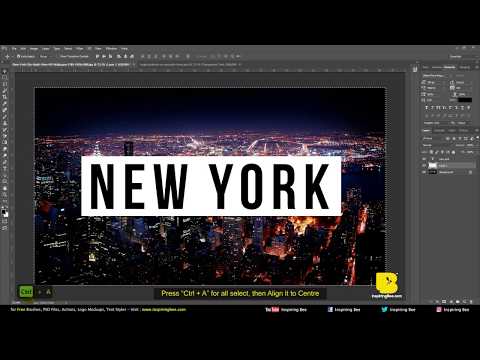 How to Make Transparent Text in Adobe Photoshop (CC/CS/CS)