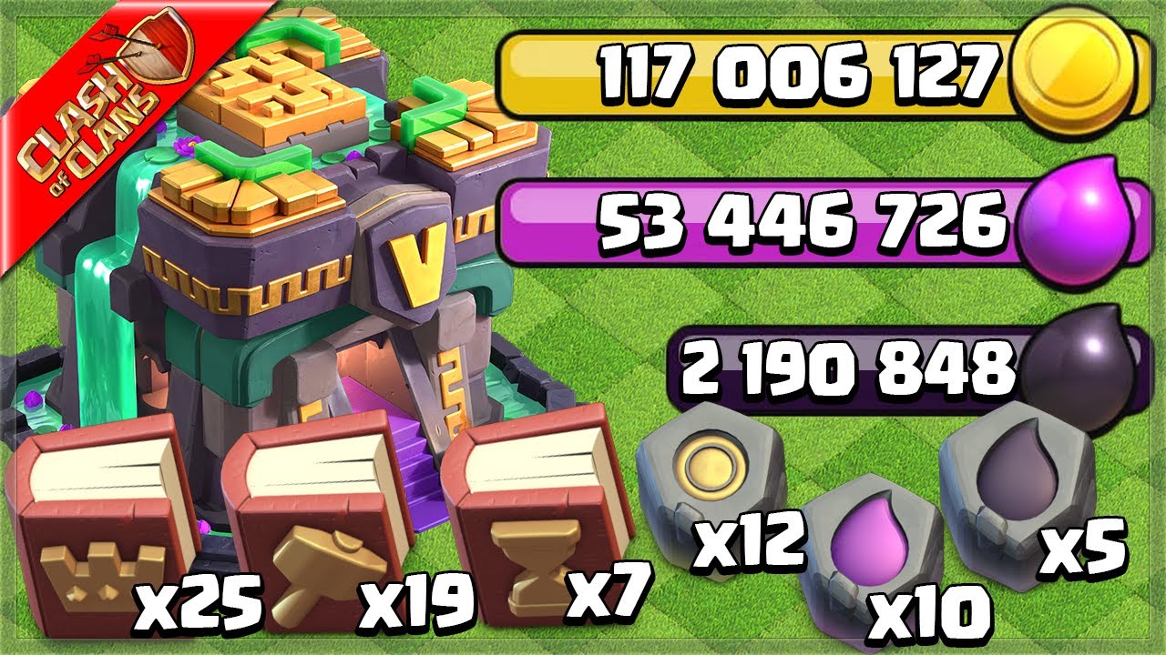 Crazy Th14 Spending Upgrade Spree Clash Of Clans Youtube