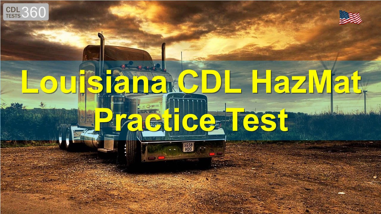 cdl hazmat test